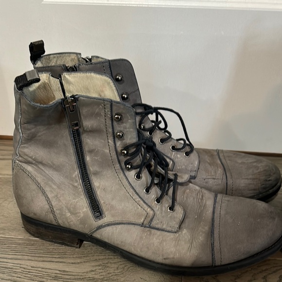 Lot of 3 size 13 diesel Men's Leather Boots - Picture 4 of 4